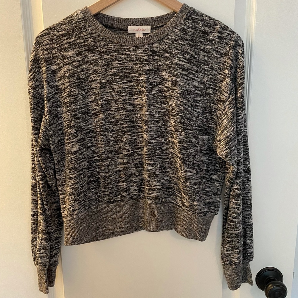 Target cropped sweater.